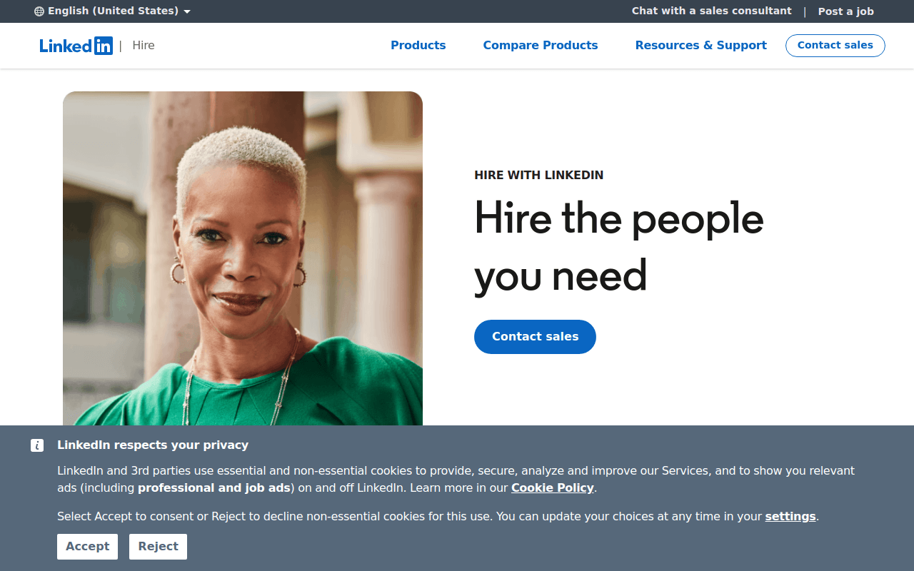 LinkedIn Talent Solutions – stellen Sie die Leute ein, die Sie brauchen