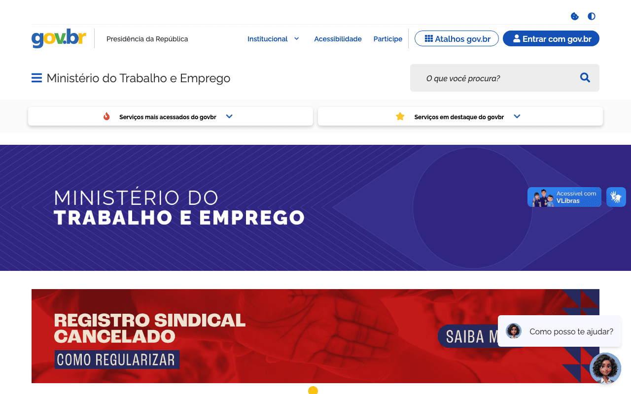 Emprega Brasil / SINE devlet iş portalı