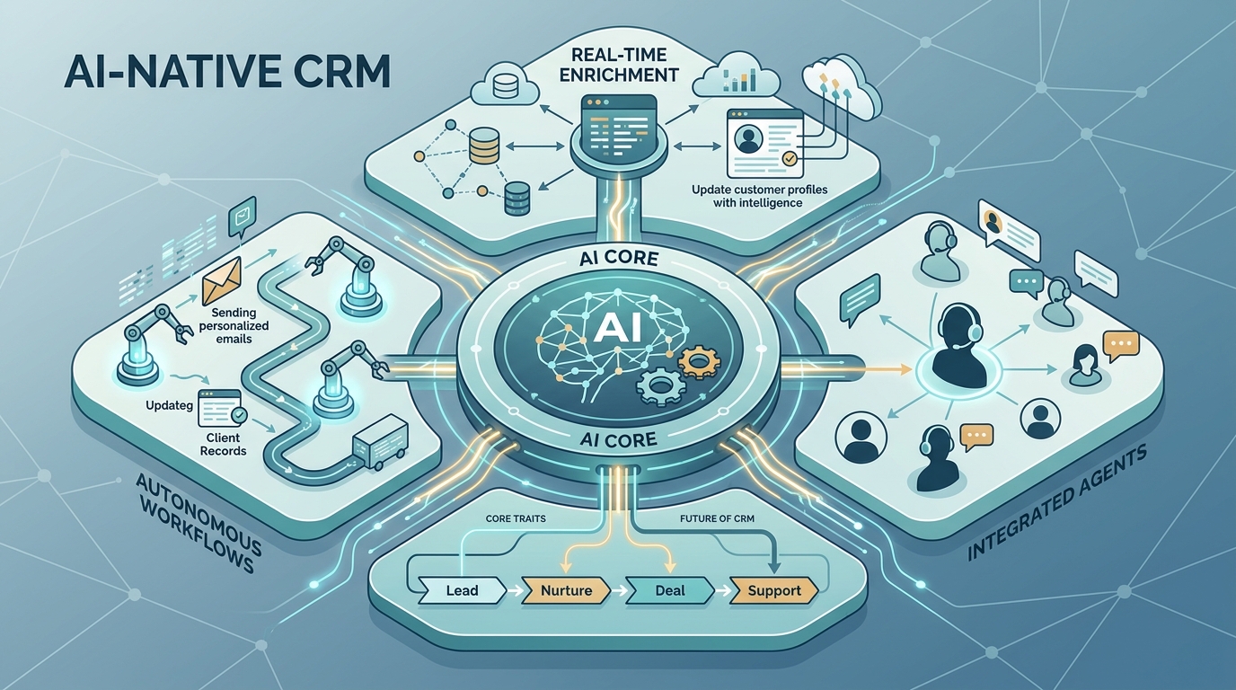 What Is an AI-Native CRM? Core Traits and the Future