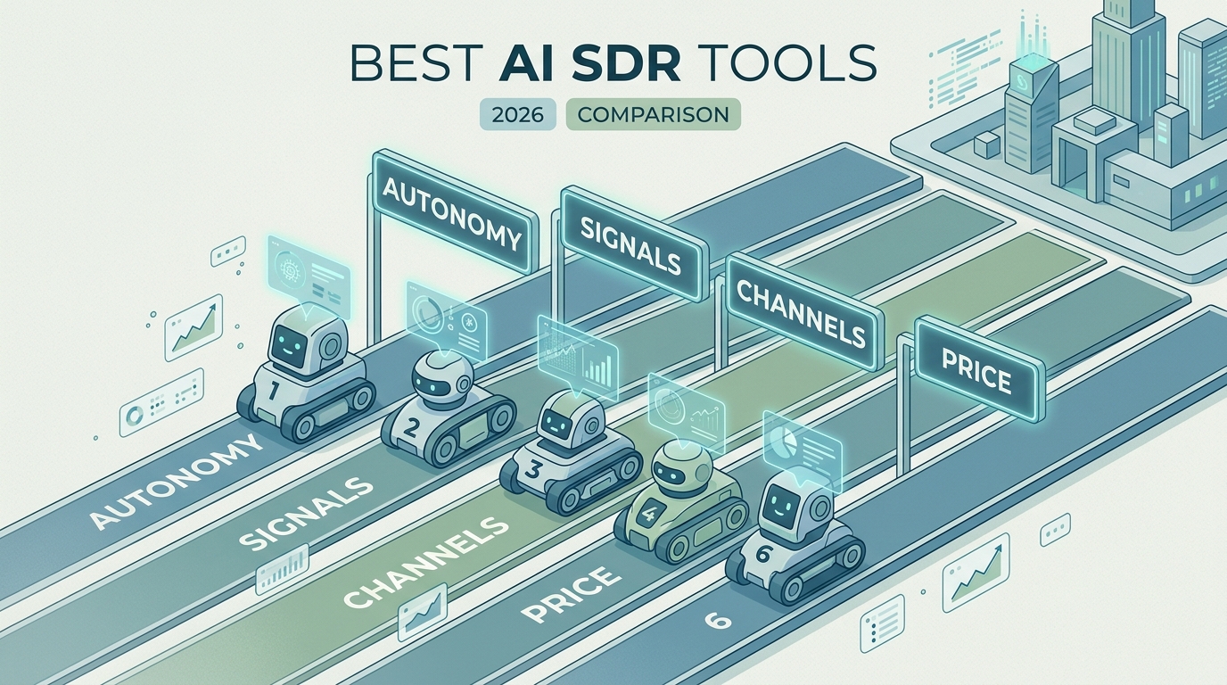Best AI SDR Tools in 2026: 6 Options Compared