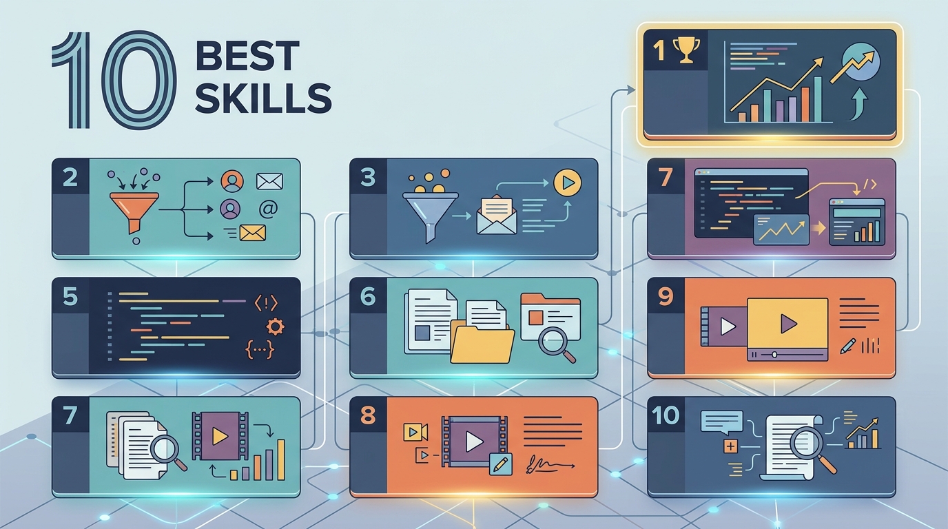 Meilleurs Skills Claude : Le Top 10 de 2026 (Testé)