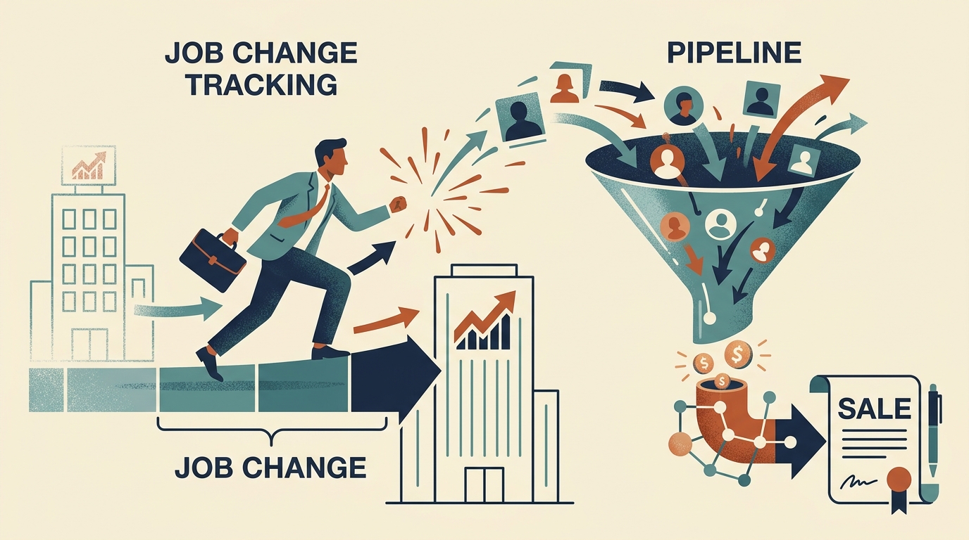 Job Change Tracking: Turn Executive Moves Into Pipeline
