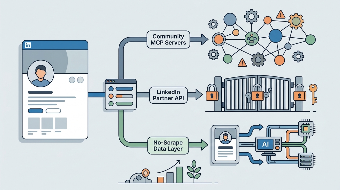 MCP LinkedIn : Options, risques et alternative