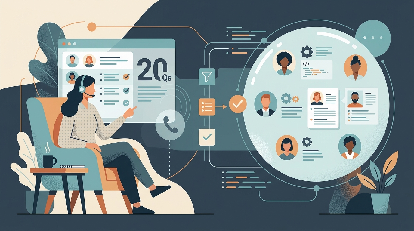 Pre-Screening Interviews: How to Run Them + 20 Questions to Ask in 2026