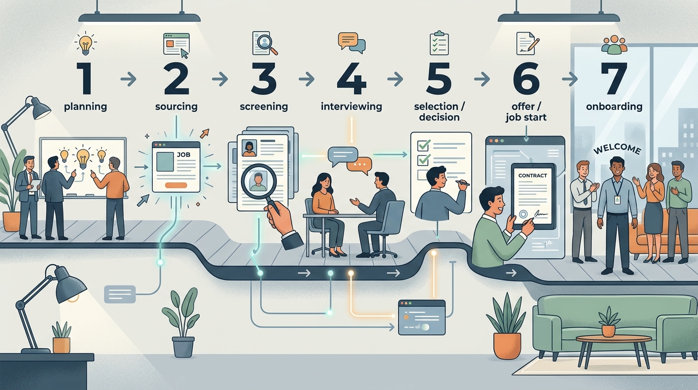 What Is the Recruitment Process? The 7 Steps Explained