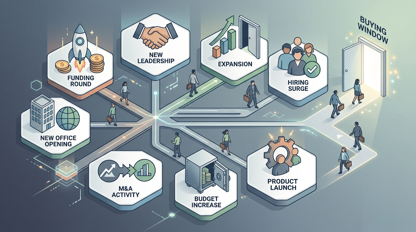 Sales Triggers: 8 Trigger Events That Open a Buying Window